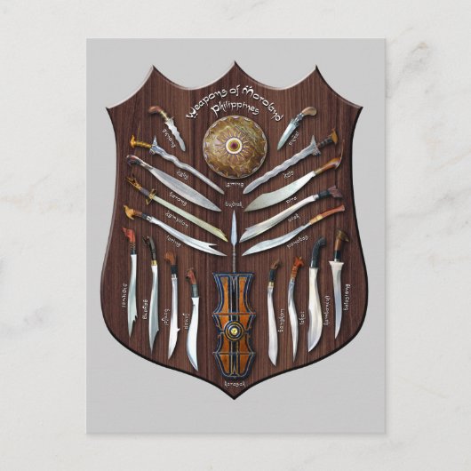 Wapens van Moroland Briefkaart (Voorkant)