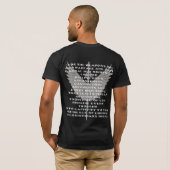Wapens van ons T-shirt voor oorlogsvoering (Achterkant volledig)