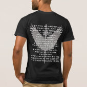 Wapens van ons T-shirt voor oorlogsvoering (Achterkant)