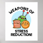 Wapens van Stress Reductie Grappige breipen Poster (Voorkant)
