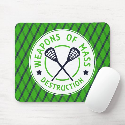 Wapens van vernietiging Lacrosse Mousemat Muismat (Met muis)
