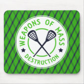 Wapens van vernietiging Lacrosse Mousemat Muismat (Voorkant)