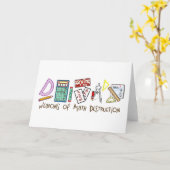 Wapens van vernietiging van Wiskunde Kaart (Gele Bloem)