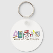 Wapens van vernietiging van Wiskunde Sleutelhanger (Voorkant)