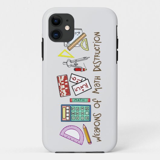 Wapens van wiskundige vernietiging Case-Mate iPhone case (Achterkant)
