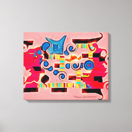 Wapenschild Abstract Canvas Print