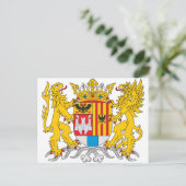 wapenschild Antwerpen Briefkaart (Staand voorkant)