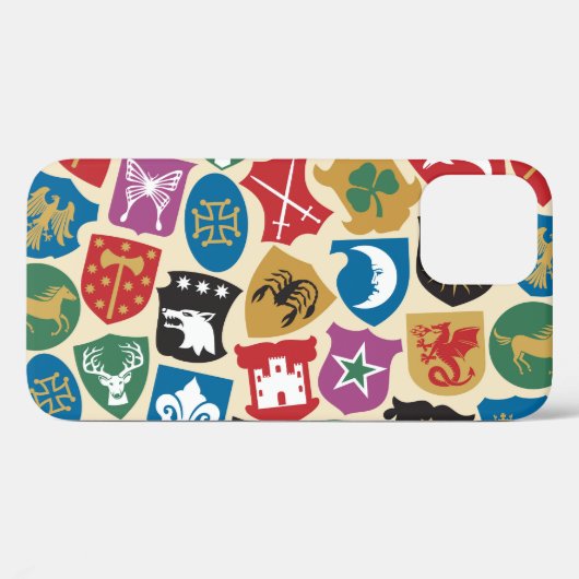 Wapenschild: Heraldische achtergrond. Case-Mate iPhone Case (Achterkant (horizontaal))