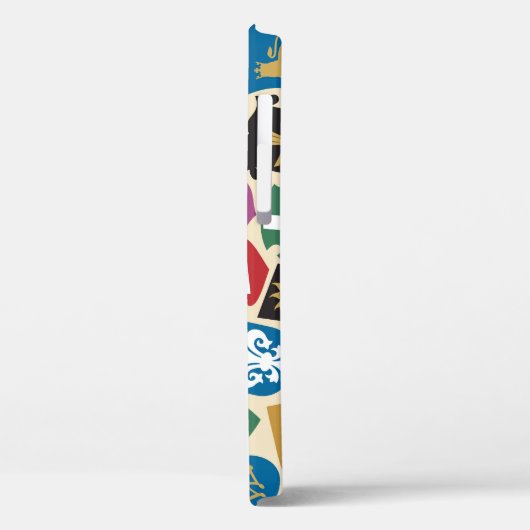 Wapenschild: Heraldische achtergrond. Case-Mate iPhone Case (Achterkant / Links)