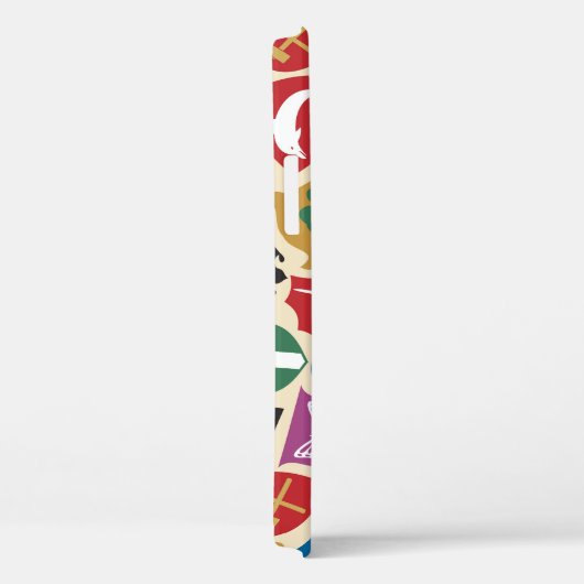 Wapenschild: Heraldische achtergrond. Case-Mate iPhone Case (Achterkant / Rechts)