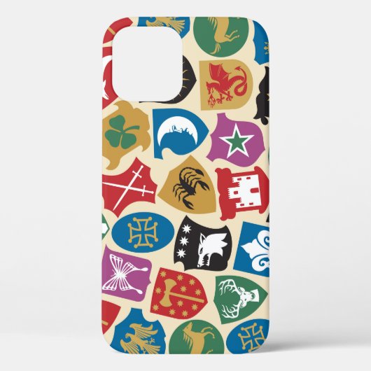 Wapenschild: Heraldische achtergrond. Case-Mate iPhone Case (Achterkant)
