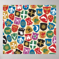 Wapenschild: Heraldische achtergrond.