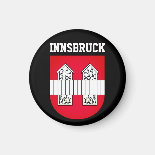 wapenschild Innsbruck - OOSTENRIJK Magneet (Voorkant)