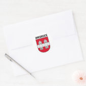 wapenschild Innsbruck - OOSTENRIJK Ronde Sticker (Envelop)