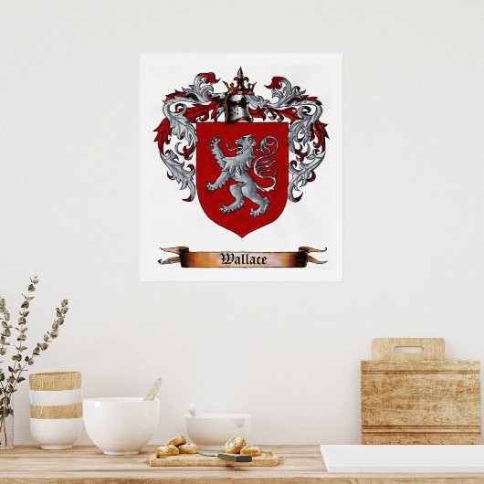 Wapenschild Poster (Keuken)