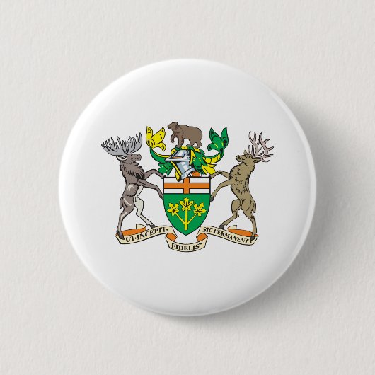wapenschild ronde button 5,7 cm (Voorkant)