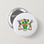 wapenschild ronde button 5,7 cm (Voorkant /achterkant)