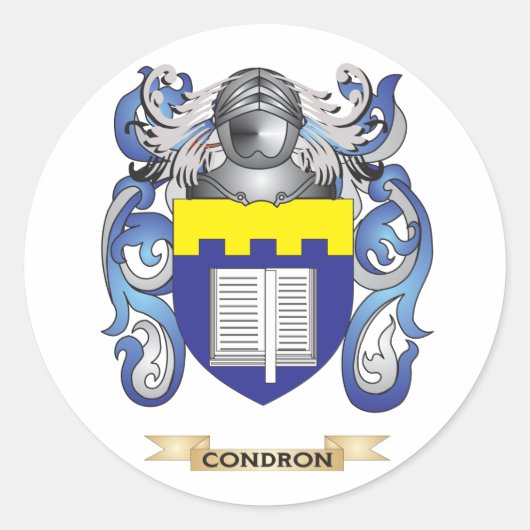 wapenschild ronde sticker (Voorkant)