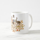 wapenschild van australië koffiemok (Voorkant rechts)