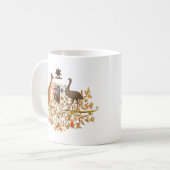 wapenschild van australië koffiemok (Voorkant links)