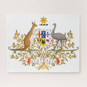 wapenschild van australië legpuzzel