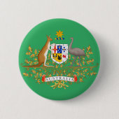 wapenschild van australië ronde button 5,7 cm (Voorkant)