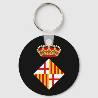 wapenschild van Barcelona Sleutelhanger