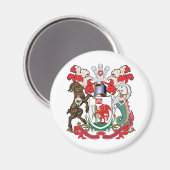 Wapenschild van Cardiff Magneet (Voorkant / Achterkant)