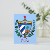 Wapenschild van Cuba Briefkaart (Staand voorkant)