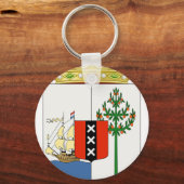 wapenschild van Curaçao Sleutelhanger (Voorkant)