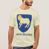 wapenschild van de Faeröer T-shirt (Voorkant)