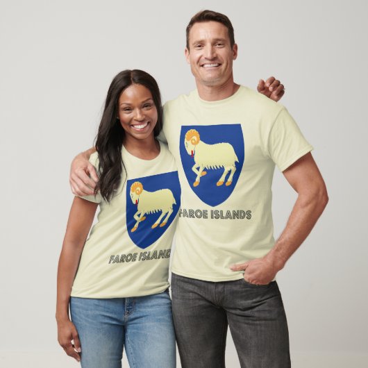 wapenschild van de Faeröer T-shirt (Unisex)