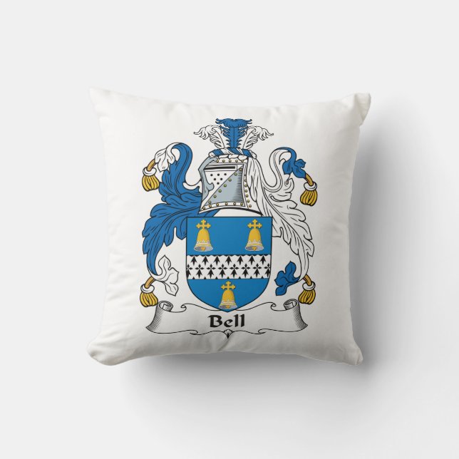 Wapenschild van de familie Bell Kussen (Voorkant)