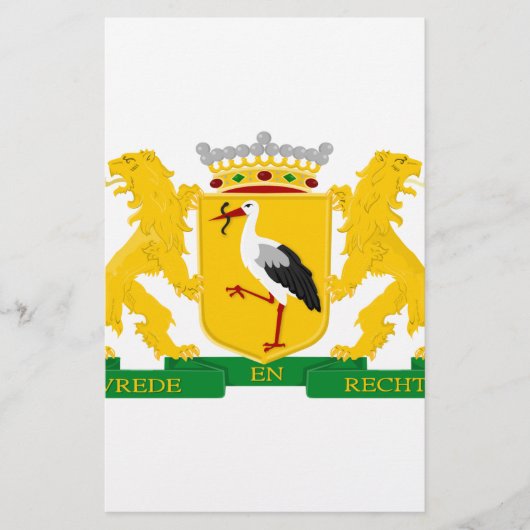 wapenschild van Den Haag Briefpapier (Voorkant)