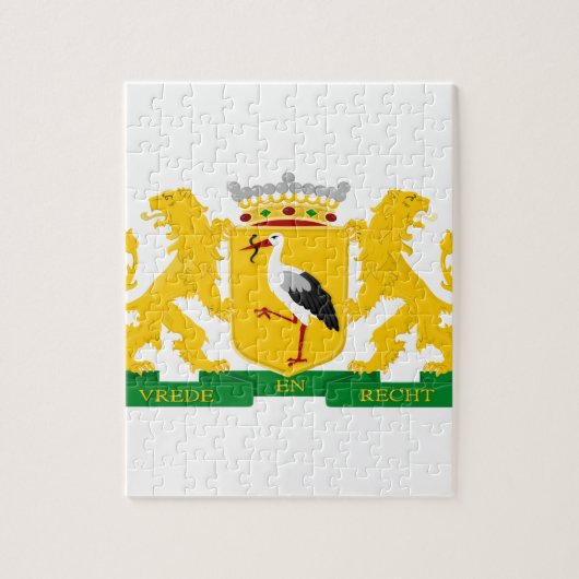 wapenschild van Den Haag Legpuzzel (Verticaal)