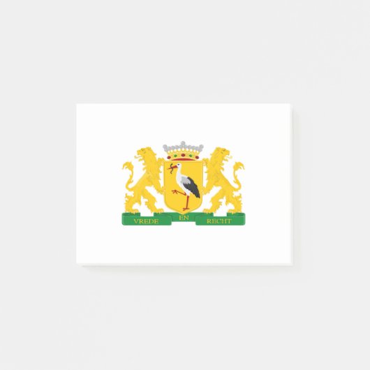 wapenschild van Den Haag, Nederland. Post-it® Notes (Voorkant)
