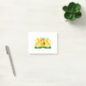 wapenschild van Den Haag, Nederland. Post-it® Notes (Kantoor)