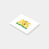 wapenschild van Den Haag, Nederland. Post-it® Notes (Schuin)
