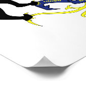 wapenschild van Gabon Poster (Hoek)