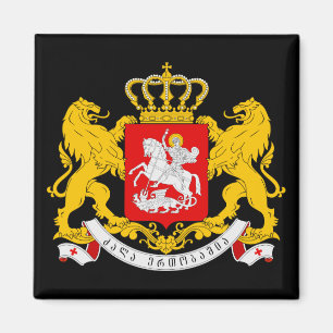 wapenschild van georgië magneet