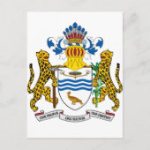 wapenschild van Guyana Briefkaart (Voorkant)