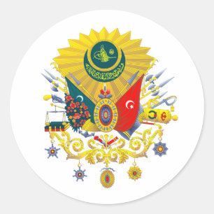 wapenschild van het ottomaanse rijk Sticker