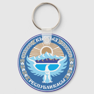 wapenschild van Kirgizië Sleutelhanger