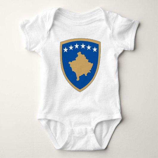 wapenschild van Kosovo Romper (Voorkant)