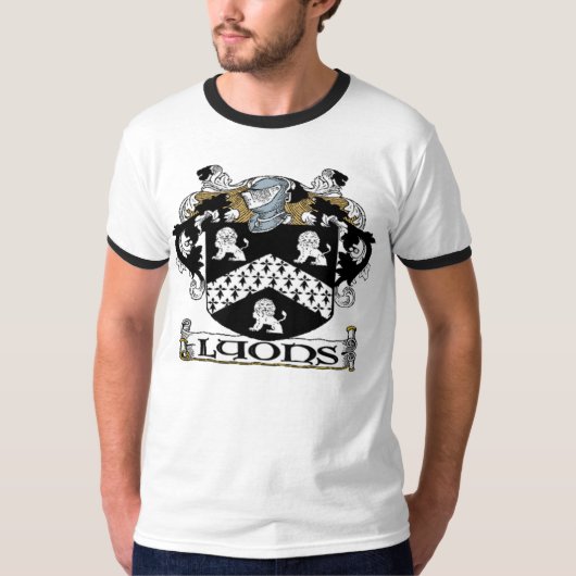wapenschild van Lyon T-shirt (Voorkant)