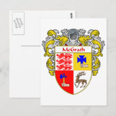 Wapenschild van McGrath (gemanteld) Briefkaart (Voorkant / Achterkant)