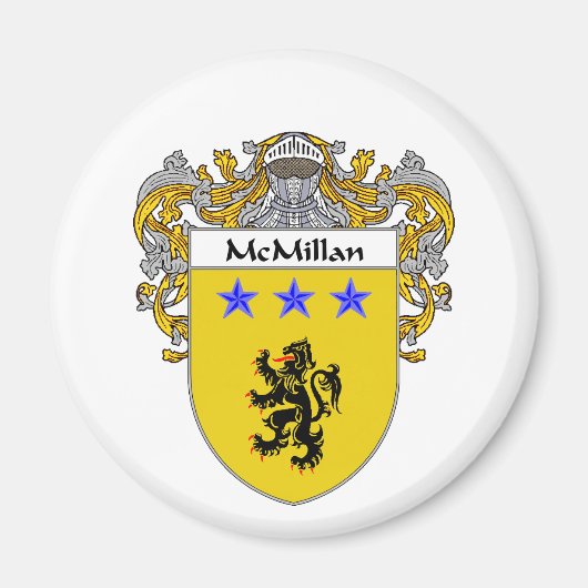 Wapenschild van McMillan (gemanteld) Magneet (Voorkant)