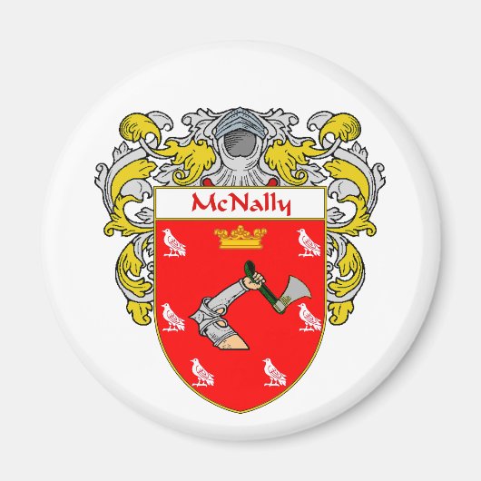 Wapenschild van McNally (gemanteld) Magneet (Voorkant)