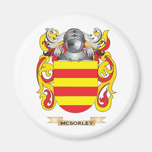 Wapenschild van McSorley (Family Crest) Magneet (Voorkant)