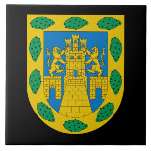 Wapenschild van Mexico-Stad Tegeltje